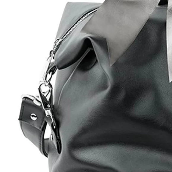Michel Germain Vegan Leather Weekend Duffle Bag NWT - Picture 4 of 11